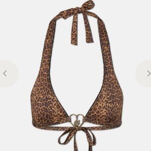 3397 NWT Frankies Bikinis Top Bella Sz Med